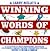Winning Words of Champions