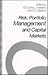 Risk, Portfolio Management and Capital Markets
