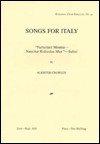 Songs for Italy (Paperback)