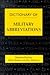 Dictionary of Military Abbreviations