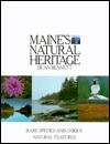 Maine's Natural Heritage: Rare Species and Unique Natural Features (Hardcover)
