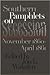 Southern Pamphlets on Secession, November 1860-April 1861 (Civil War America)