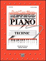 David Carr Glover Method for Piano Technic: Level 4 (Paperback)