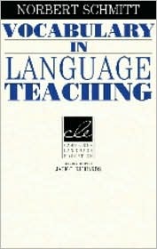 Vocabulary in Language Teaching (Cambridge Language Education)