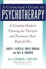 A Consumer's Guide to Psychotherapy (Paperback)