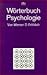 Worterbuch Zur Psychologie