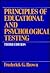 Principles of Educational and Psychological Testing