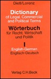 English-German Dictionary of Legal, Commercial and Political Terms (Hardcover)