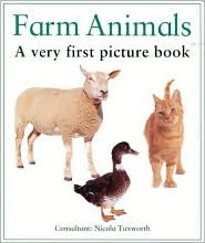 Farm Animals: A Very First Picture Book (Hardcover)