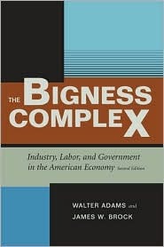 The Bigness Complex: Industry, Labor, and Government in the American Economy (Paperback)