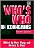 Who’s Who in Economics, Fourth Edition
