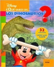Portada de Que Sabes De... Los Dinosaurios?, de Walt Disney Company