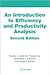 An Introduction to Efficiency and Productivity Analysis