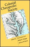 Colonial Chesapeake Society (Hardcover)
