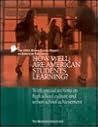 The 2001 Brown Center Report on American Education: How Well Are American Students Learning? : With Special Sections on High School Culture and Urban School Achievement