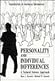 Personality and Individual Differences by Hans Jürgen Eysenck