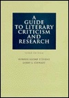 A Guide to Literary Criticism and Research (Paperback)