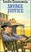 Savage Justice (Curley Large Print Books)