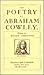 The Poetry of Abraham Cowley