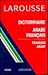 Dictionnaire arabe-français / français-arabe