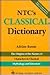 Ntc's Classical Dictionary:...