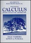 Student's Solutions Manual: Calculus With Analytic Geometry (Paperback)