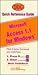 Microsoft Access 1.1 for Windows by Maria Reidelbach