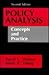 Policy Analysis: Concepts and Practice