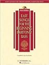 Easy Songs for the Beginning Baritone/Bass [With CD]