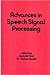 Advances in Speech Signal Processing by Sadaoki Furui