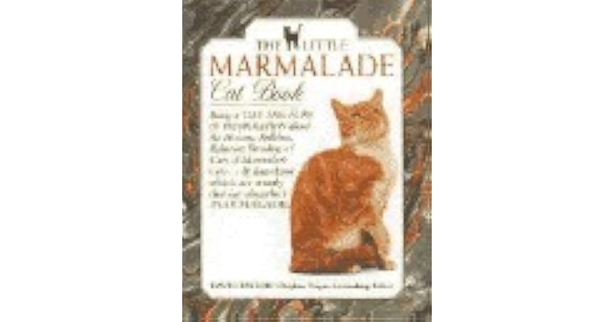 The Little Marmalade Cat Book by David Taylor
