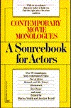 Contemporary Movie Monologues (Paperback)