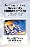 Information Security Management Handbook, Volume III Information Security Management Handbook, Volume III