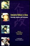 Enterprise Reform in China: Ownership, Transition, and Performance (Hardcover)