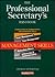 The Professional Secretary's Handbook: Management Skills