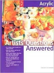 Artists Questions Answered Acrylic (Hardcover)