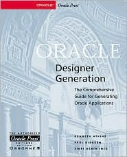 Oracle Designer Generation (Paperback)