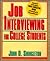 Job Interviewing for College Students