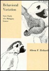 Behavioral Variation: Case Study of a Malagasy Lemur (Hardcover)