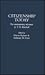 Citizenship Today: The Contemporary Relevance Of T.H. Marshall