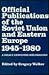Official Publications of the Soviet Union and Eastern Europe, 1945-1980