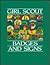 Girl Scout Badges and Signs