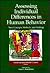 Assessing Individual Differences in Human Behavior by David John Lubinski