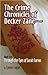 The Crime Chronicles of Decker Zane: Book One: Through the Eyes of Sarah Sarvas