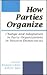 How Parties Organize: Change and Adaptation in Party Organizations in Western Democracies