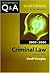 Criminal Law (Questions and Answers Series)