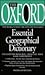 The Oxford Essential Geographical Dictionary