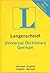Langenscheidt's Universal German Dictionary (English and German Edition)