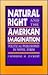 Natural Right and the American Imagination by Catherine H. Zuckert