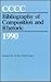 CCCC Bibliography of Composition and Rhetoric 1990 by Erika Lindemann